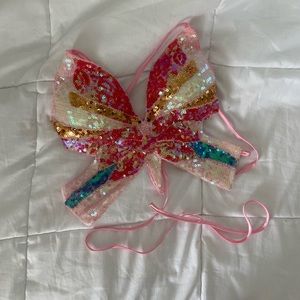 Sequin Butterfly Top